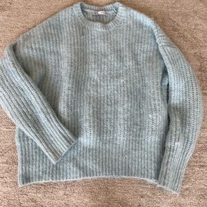 Zara blue sweater